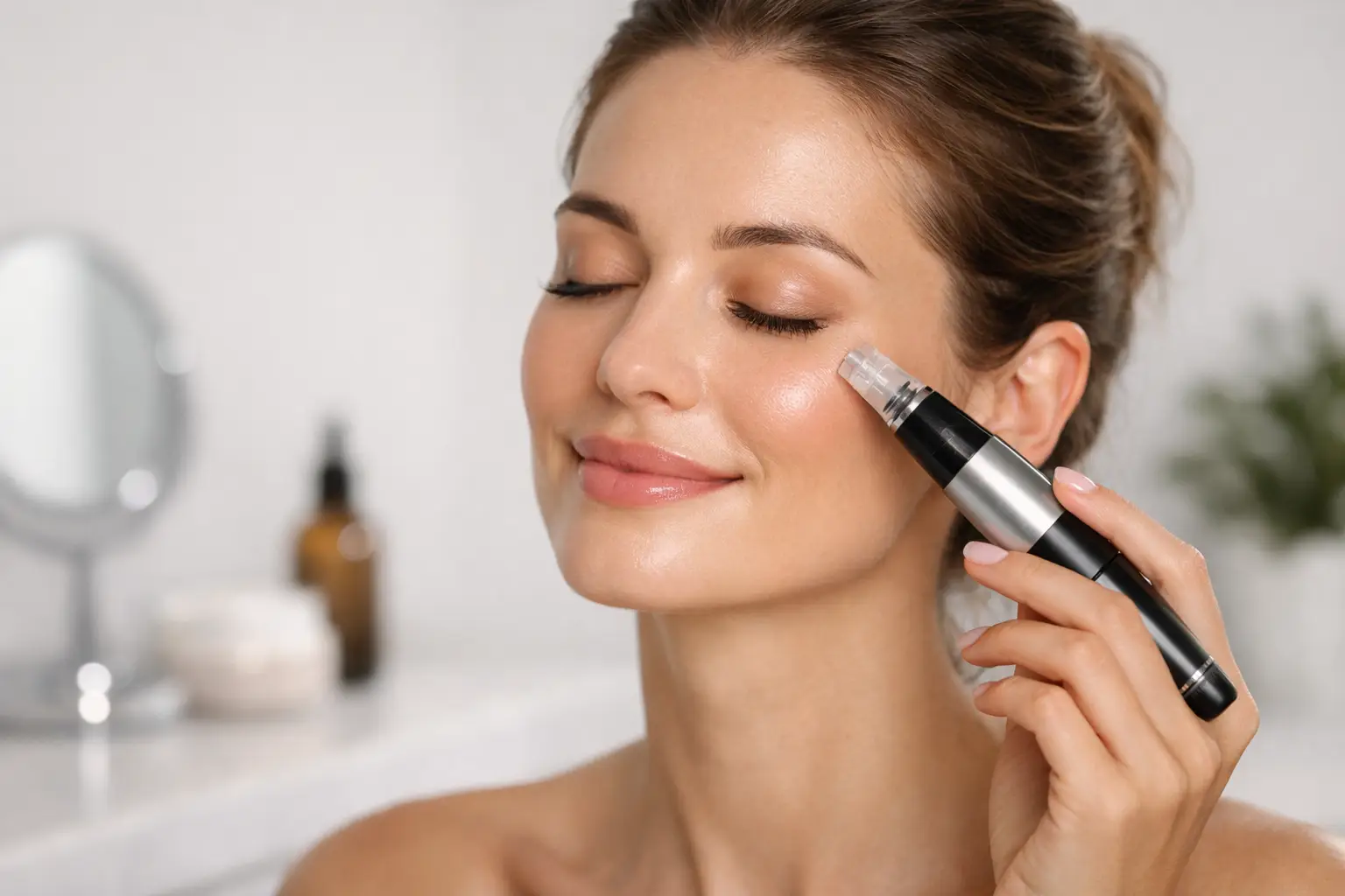 Microneedling for Fine Lines at Home